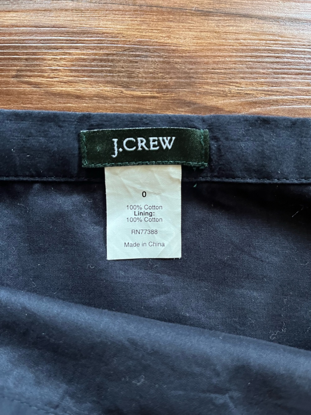NWOT J.Crew Drop-Waist Cotton Skirt and Sharp Accordion Pleats Size 0 - Picture 7 of 10